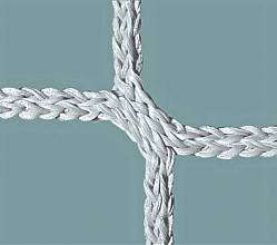 Jugend-Fuballtornetz (1 Paar) aus Polypropylen, hochfest, ca. 5 mm stark, Maschenform quadratisch 120 mm