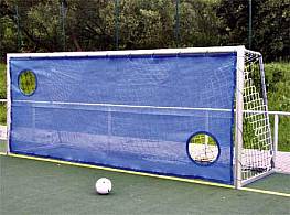 Torschu-bungswand aus PE-Gewirke, ca. 200 g/qm