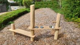 Naturkche, Outdoor-Spielkche Robinie
