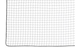 Schutznetz aus Polypropylen, � 1,5 mm, Maschenweite 30 mm