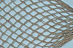 Ball-Tragenetz, engmaschig, fr 30 Schlagblle (Pack  10 Stck), hanffarben