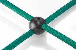 Kunststoff-Knotenkugel zweiteilig