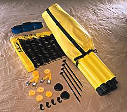 Beach-Volleyball-Netzanlage komplett