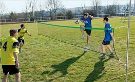 Freizeit-Set fr Badminton und Fuballtennis