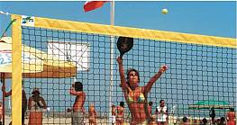 Beachtennis-Netzanlage komplett
