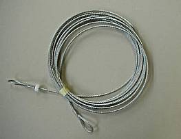 Stahldraht-Seil, 13,50 ODER 13,20 m