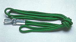 Schleppleine fr Tennis-Schleppnetze, 3,50 m lang, grn