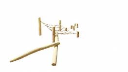 Niedrig-Kletteranlage AWP16 - ohne Stahllaschen