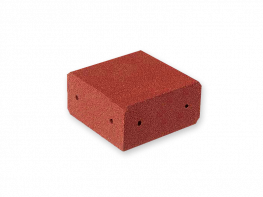 Sandkastenumrandung aus Blockstufen, Eckteil