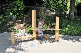 Naturkche, Outdoor-Spielkche Robinie