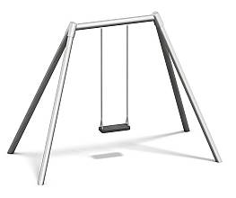 Einfachschaukel Metall/Metall AH 2,20 m oder 2,60 m