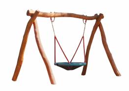 Schaukelgestell aus Robinie Aufhngehhe 2,20 m und 2,50 m