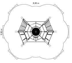 Vogelnest® Spinne Vogelnest® Spinne