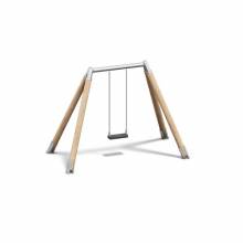 Einfachschaukel fr Erwachsene Holz/Metall AH 3,00 m