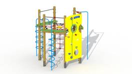 Adlernest mit Rohrtreppe