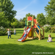 Kletterger�st f�r Kleinkinder Babykrebs