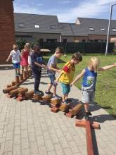 Balancierbalken, Abenteuerpfad Kleinkinder