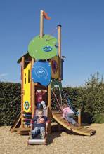 Dornr�schen (Edelstahlrutsche mit HDPE-Seitenw�nden)