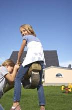 Holzwippe Viersitzig