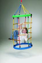 Kletter-Kamin mit Bodenanker Kletter-Kamin mit Bodenanker