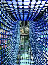 Netztunnel, Breite 90 cm, Hhe 90 cm, pro lfd. m.