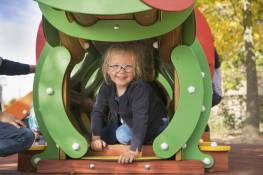 Die Raupe (kurze Version mit Apfel)