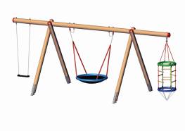 Douglasie-Schaukelgestell, lang, AH 2,00 m