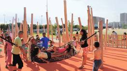 Stahlseilglieder-H�ngematte