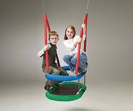 Ovale Seilringschaukel