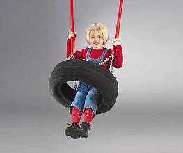 Reifenschaukel ohne Netzboden