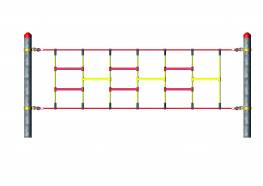 Klettersprossen, Seilparcours-Haiger