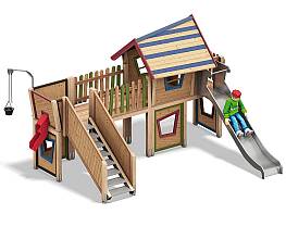 Spielanlage Alberich farbig