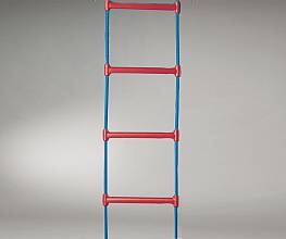 Strickleiter mit Kunststoffsprossen