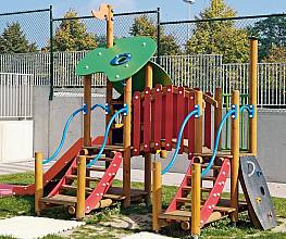 Der Wolf und die sieben Geilein mit Bogenbrcke