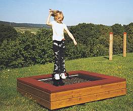 Mini-Trampolin zum Aufstellen