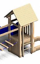 Turm mit Dach, ohne Anbauteile